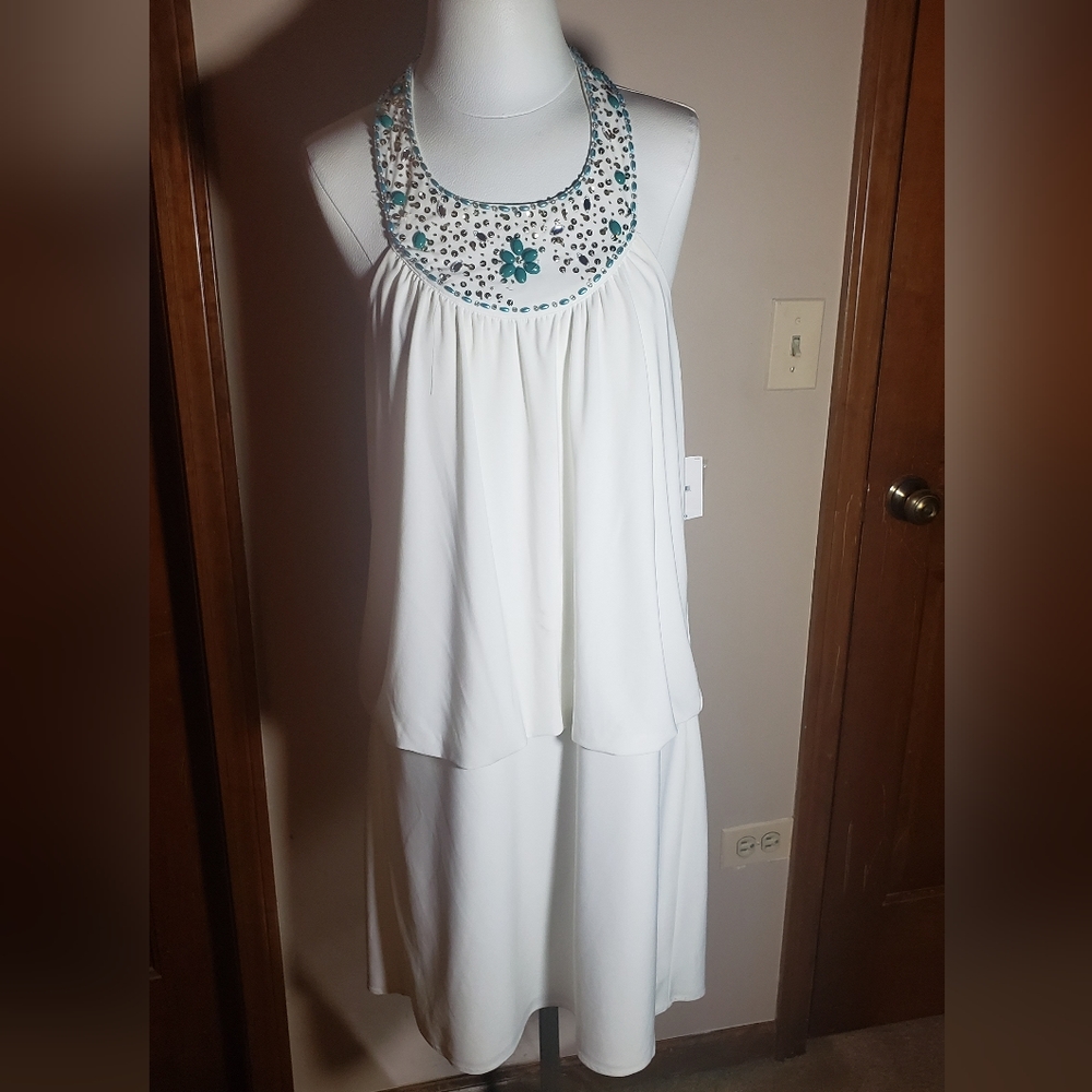 Signature Womens Halter Dress Size 16